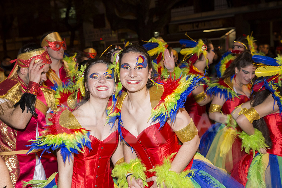 Rua del Carnaval de Les Roquetes del Garraf 2017